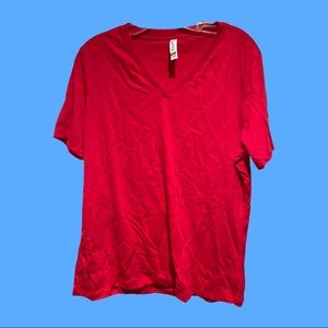 Relaxed Jersey V-Neck Tee